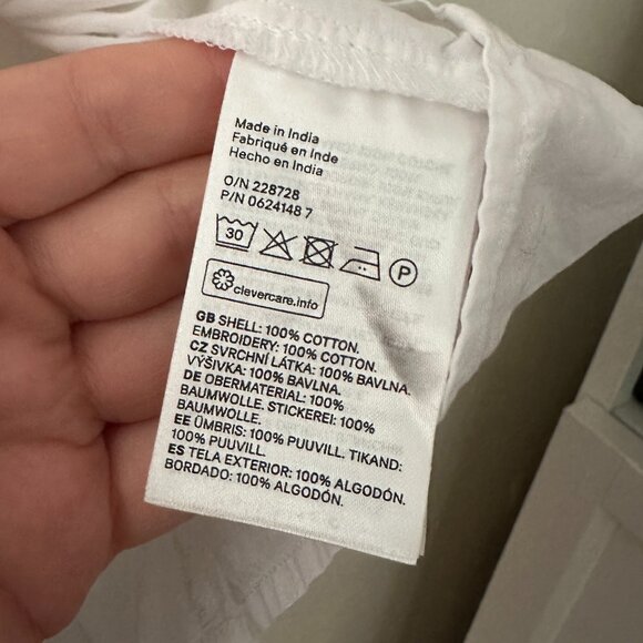 Flowy Cotton Blouse - Picture 4 of 4